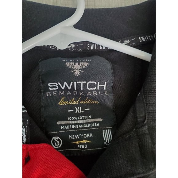 Switch Remarkable Donald Duck with Money sign shortsleeves Polo Sz XL(snuggy)/LG - Picture 6 of 13